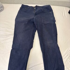 Carhartt B159 Loose Fit Canvas Pants - Navy Fade - 32x30